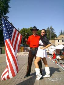Pavel a Petra a USA flag Star and Stripes  » Click to zoom ->