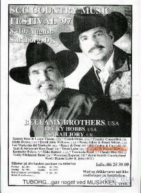 Plakát s hlavními hvězdami - Bellamy Brothers. Ale jsme tam napsáni i my!  » Click to zoom ->